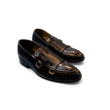 Double Monk Style Loafers