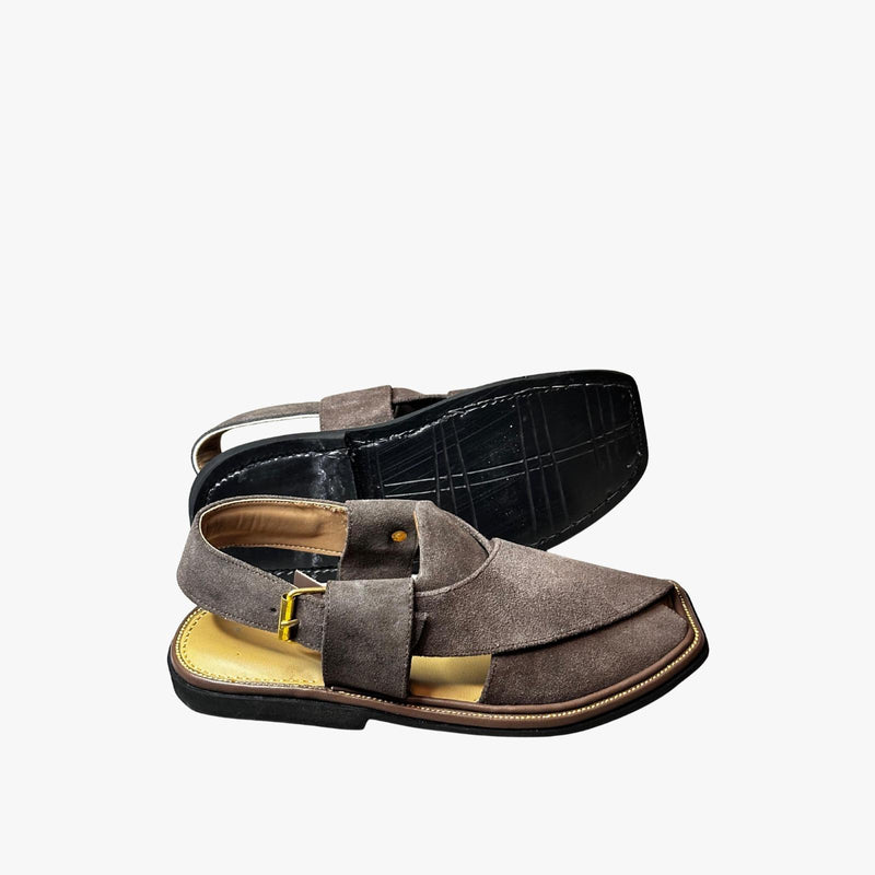 Suede Peshawari Chappal
