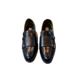 Double Monk Style Loafers