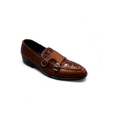 Double Monk Style Loafers