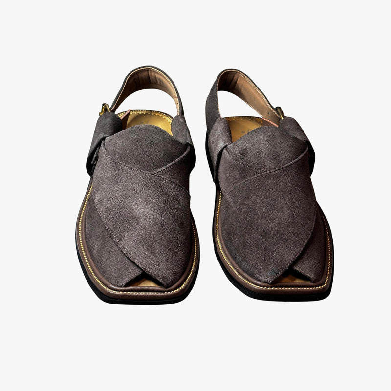 Suede Peshawari Chappal