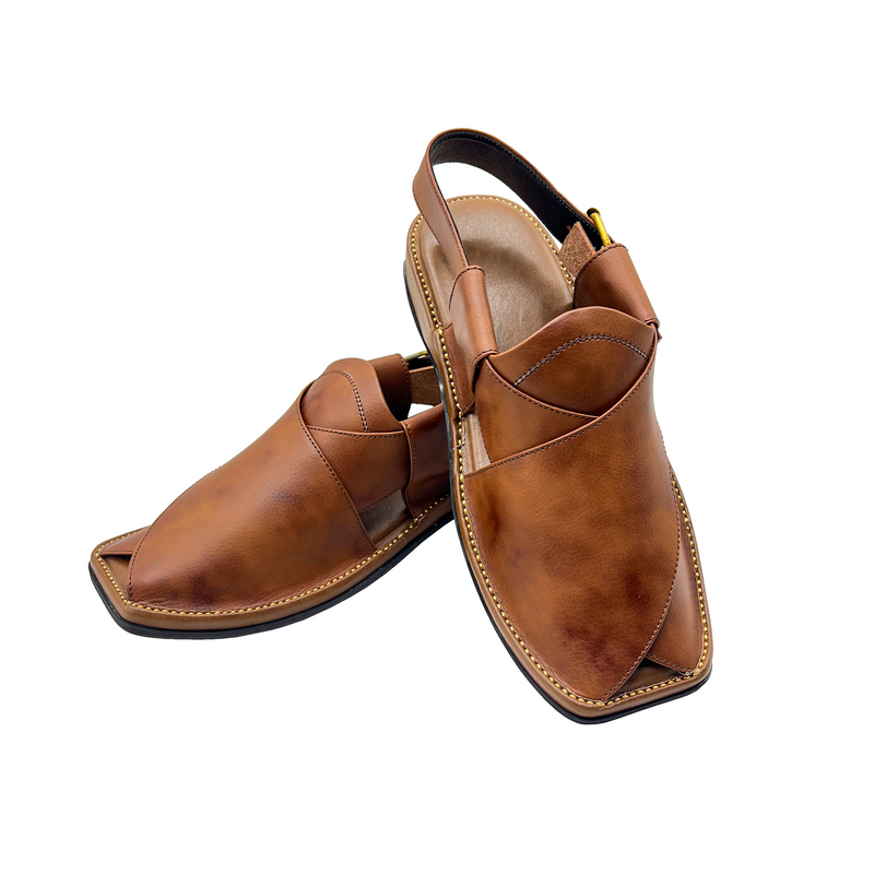 Double Shade Zalmi Chappal By Royal Ateliers