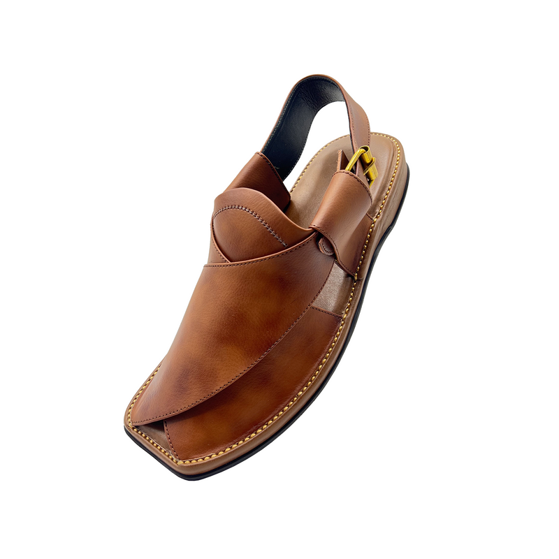 Double Shade Zalmi Chappal By Royal Ateliers